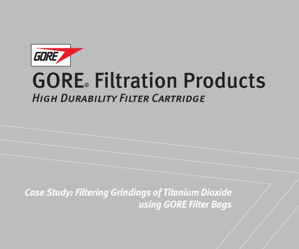 Case Study: Filtering Grindings of Titanium Dioxide using GORE Filter Bags