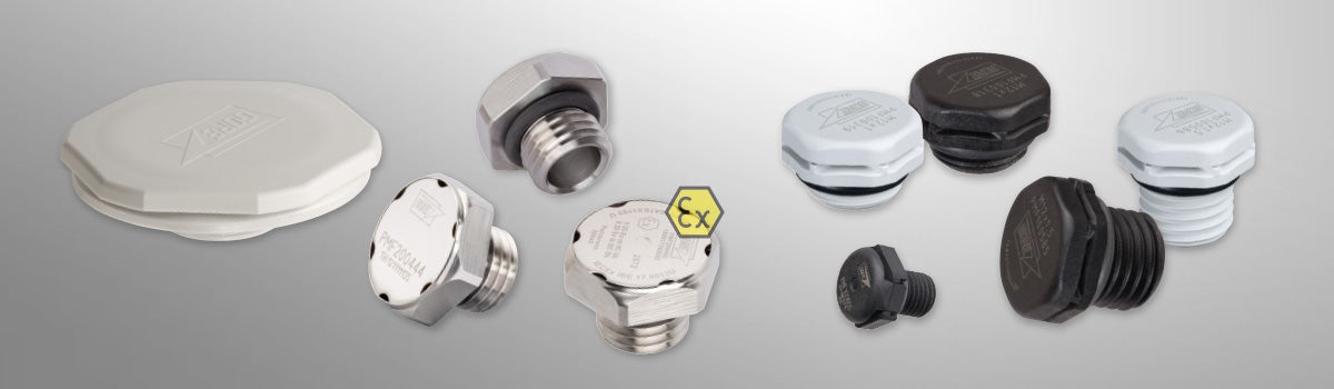 Group shot of GORE® Protective Vents Screw-In Series