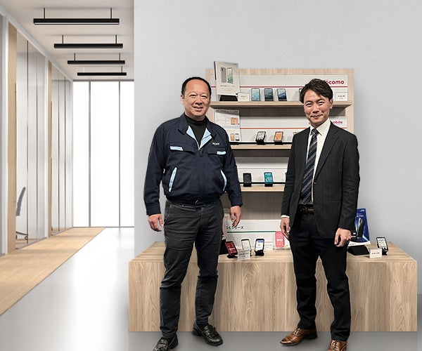 Mr. Hizuka, VP of FCNT and Tomtom, and Gore Field Associate