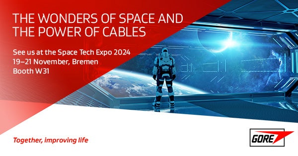 See us the Space Tech Expo 2024 19-21 November in Bremen, Gemrany, Booth W31