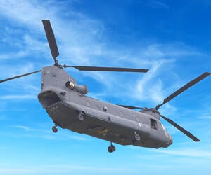 Military Helicopter With GORE® SKYFLEX® Aerospace Materials