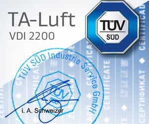 TA Luft in accordance with VDI 2200 for GOR Gasket Tape Series 500